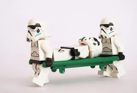 Des stormtroopers ambulanciers